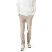 BOGGI MILANO Herren Hose beige Mikrofaser von BOGGI MILANO