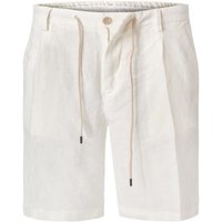 BOGGI MILANO Herren Shorts beige Leinen von BOGGI MILANO