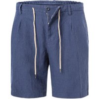 BOGGI MILANO Herren Shorts blau Leinen von BOGGI MILANO