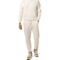 BOGGI MILANO Herren Sweatpants weiß Baumwolle von BOGGI MILANO