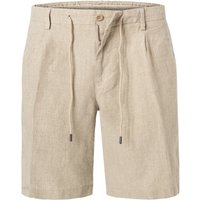 BOGGI MILANO Herren Shorts beige Leinen von BOGGI MILANO