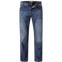 BOGGI MILANO Herren Jeans blau Baumwoll-Stretch von BOGGI MILANO