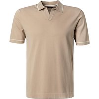 BOGGI MILANO Herren Polo-Shirt beige von BOGGI MILANO