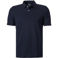 BOGGI MILANO Herren Polo-Shirt blau Baumwoll-Piqué von BOGGI MILANO