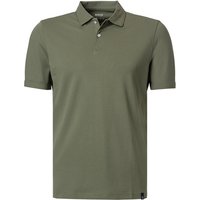 BOGGI MILANO Herren Polo-Shirt grün Baumwoll-Piqué von BOGGI MILANO