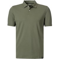 BOGGI MILANO Herren Polo-Shirt grün Baumwoll-Piqué von BOGGI MILANO