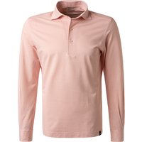 BOGGI MILANO Herren Polo-Shirt rosa meliert von BOGGI MILANO