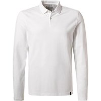 BOGGI MILANO Herren Polo-Shirt weiß Baumwoll-Piqué von BOGGI MILANO