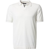 BOGGI MILANO Herren Polo-Shirt weiß von BOGGI MILANO