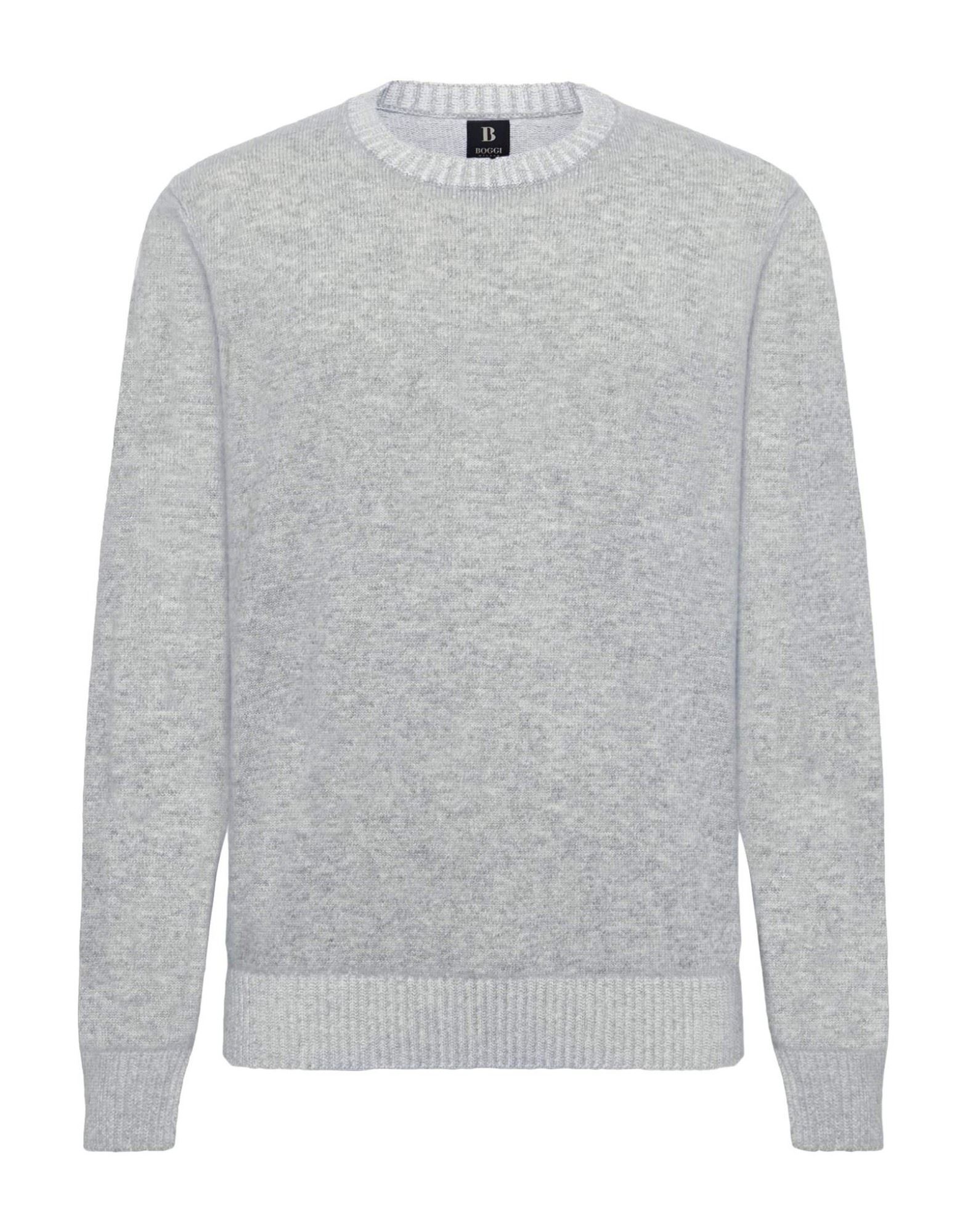 BOGGI MILANO Pullover Herren Grau von BOGGI MILANO