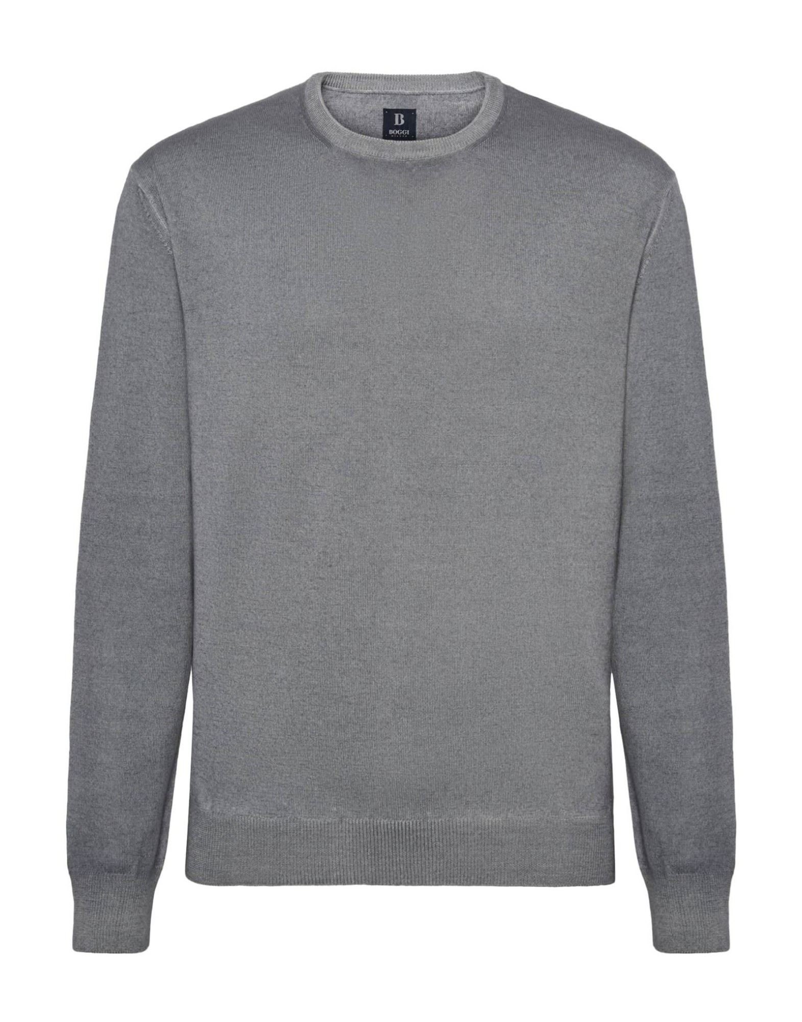 BOGGI MILANO Pullover Herren Grau von BOGGI MILANO