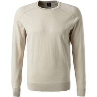 BOGGI MILANO Herren Pullover beige unifarben von BOGGI MILANO