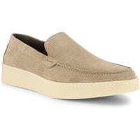 BOGGI MILANO Herren Slipper beige Velours von BOGGI MILANO