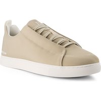 BOGGI MILANO Herren Sneaker beige Textil von BOGGI MILANO