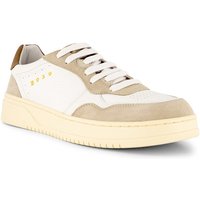 BOGGI MILANO Herren Sneaker weiß Glattleder von BOGGI MILANO