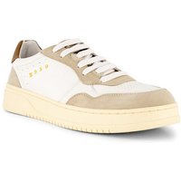 BOGGI MILANO Herren Sneaker weiß Glattleder von BOGGI MILANO