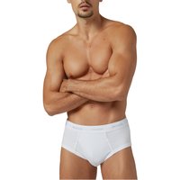 BOGGI MILANO Herren Slip weiß Baumwolle unifarben von BOGGI MILANO