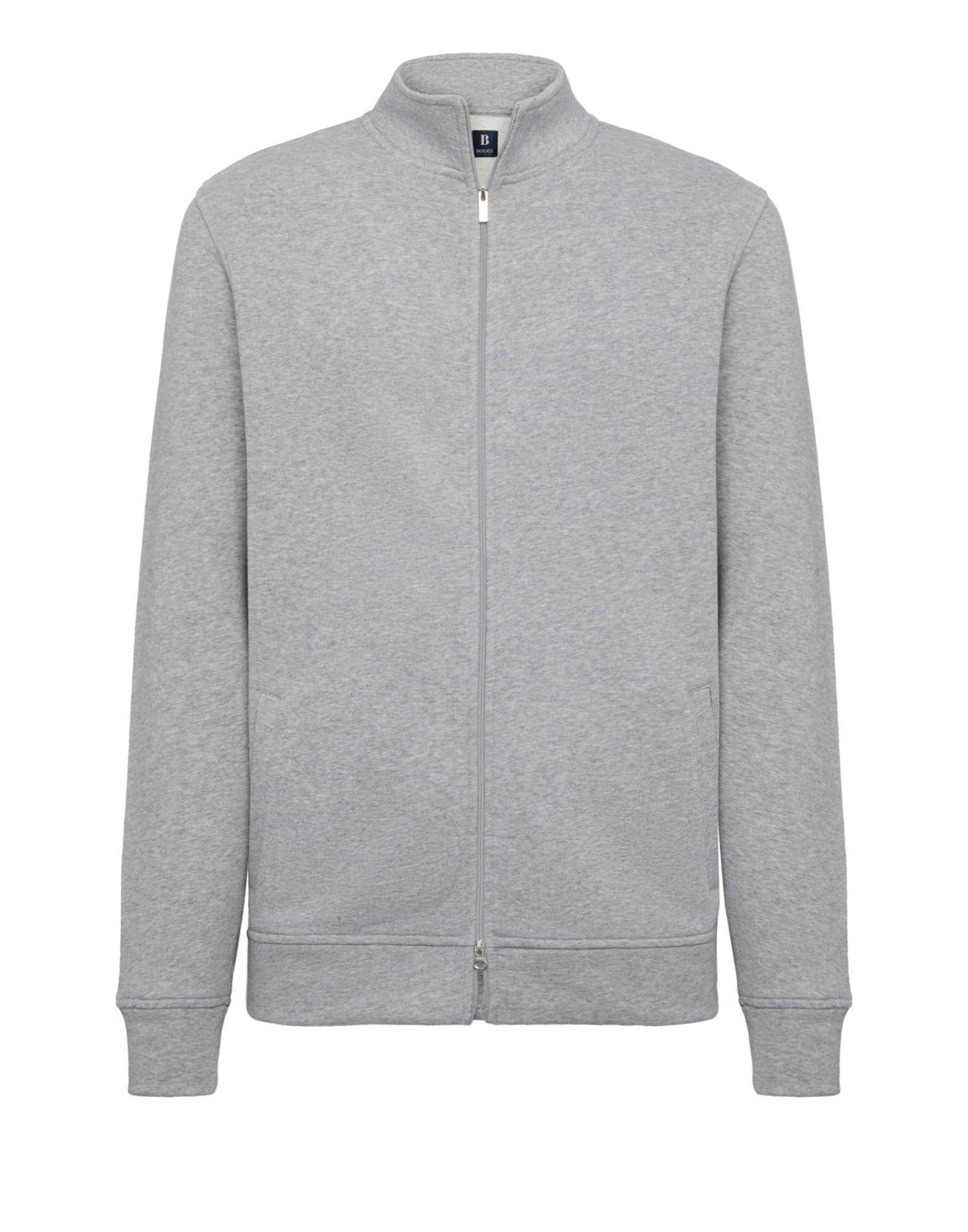 BOGGI MILANO Sweatshirt Herren Grau von BOGGI MILANO