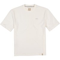 BOGGI MILANO Herren T-Shirt weiß Baumwolle von BOGGI MILANO