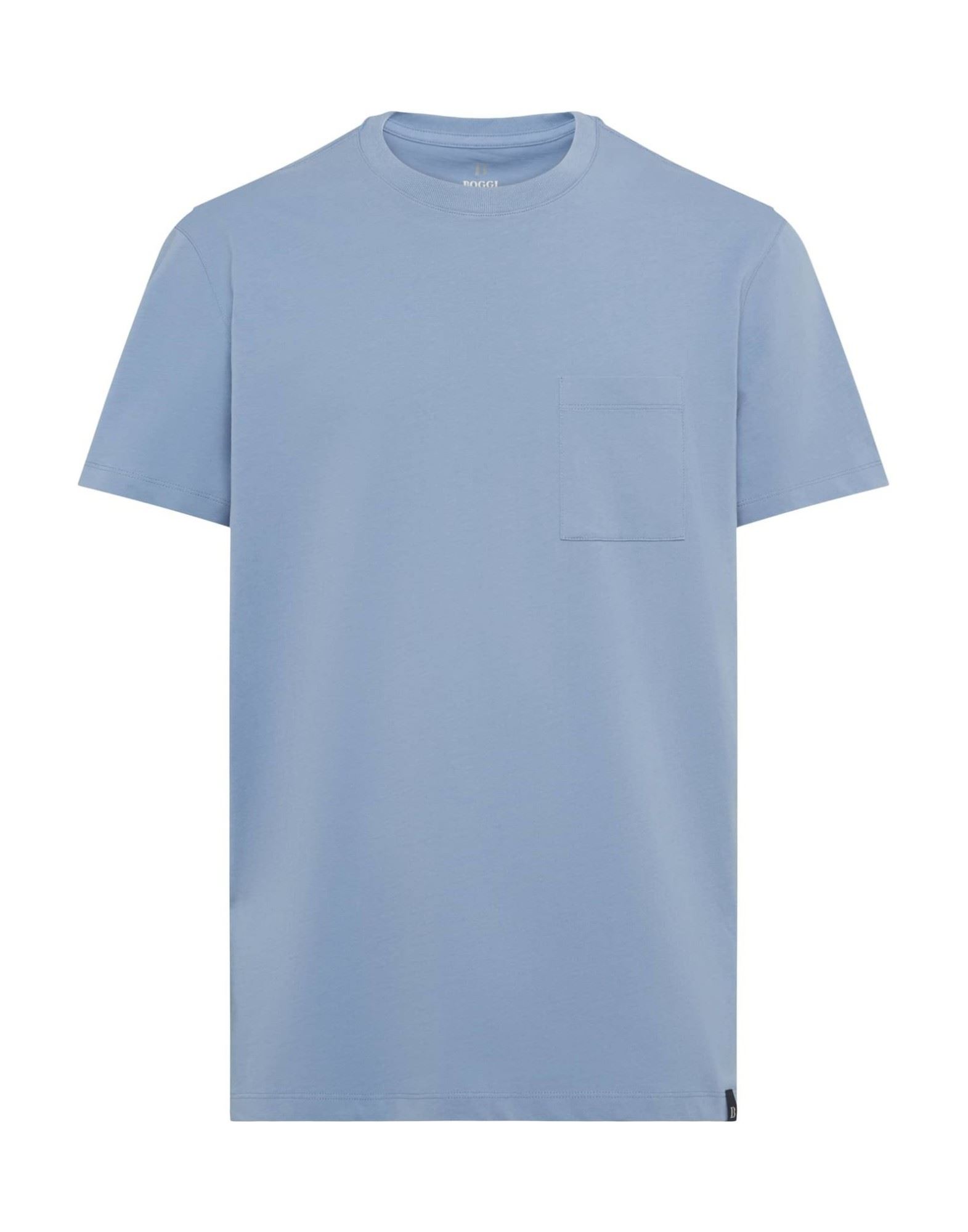 BOGGI MILANO T-shirts Herren Hellblau von BOGGI MILANO