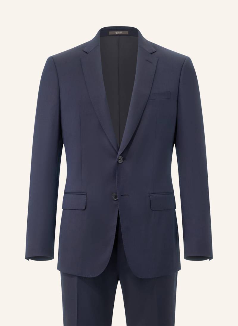 Boggi Milano Anzug Regular Fit blau von BOGGI MILANO