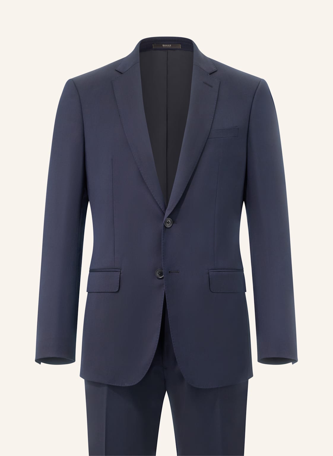 Boggi Milano Anzug Regular Fit blau von BOGGI MILANO