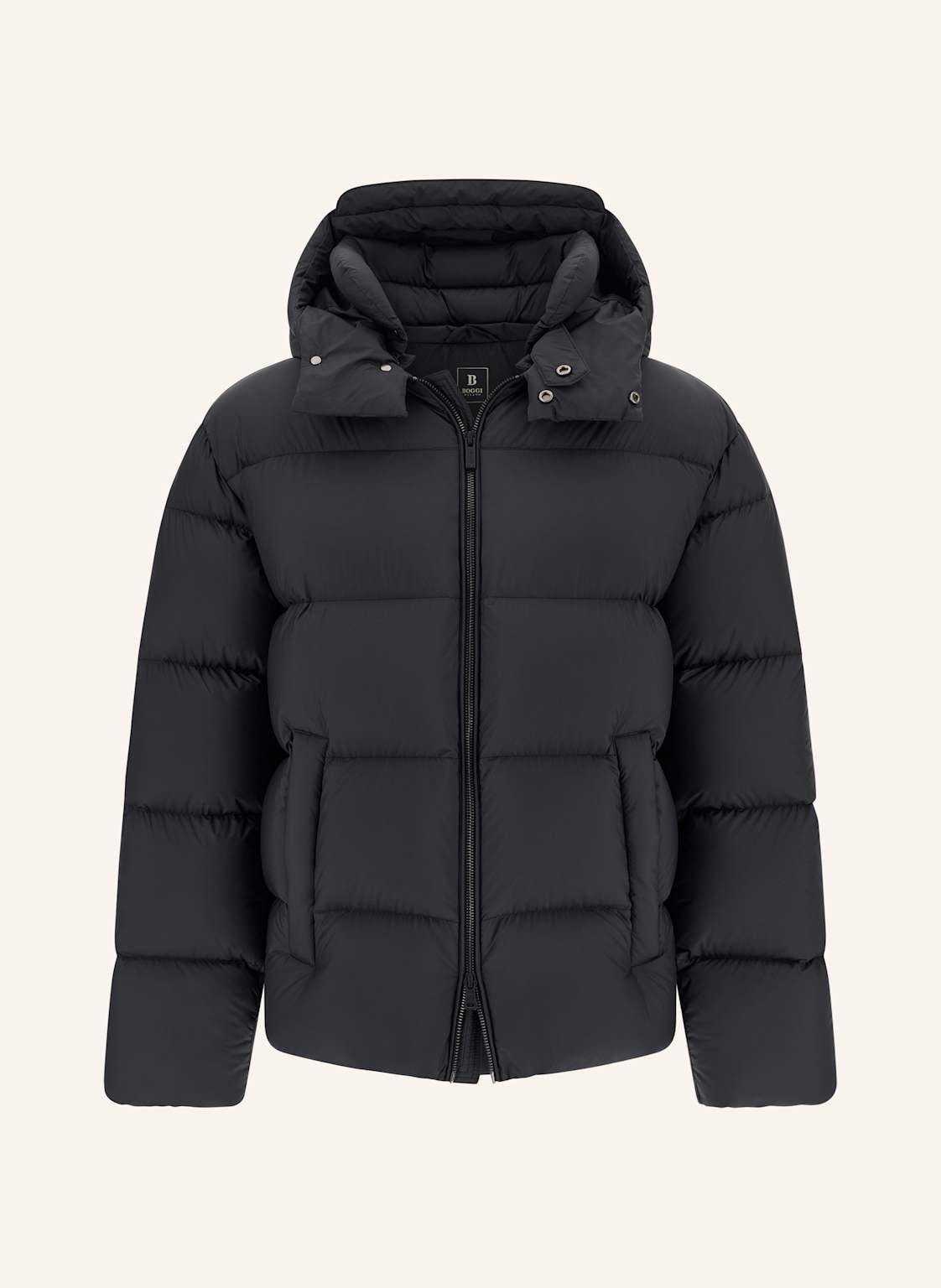 Boggi Milano Cabanjacke schwarz von BOGGI MILANO