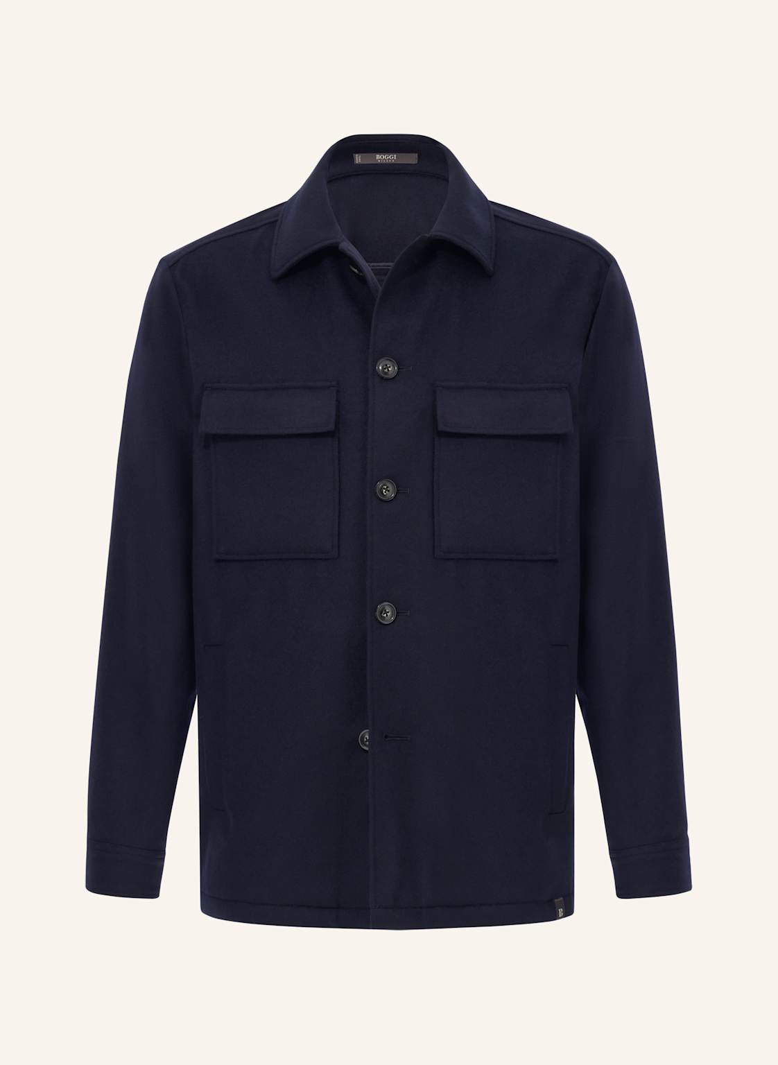 Boggi Milano Overjacket Aus Cashmere blau von BOGGI MILANO