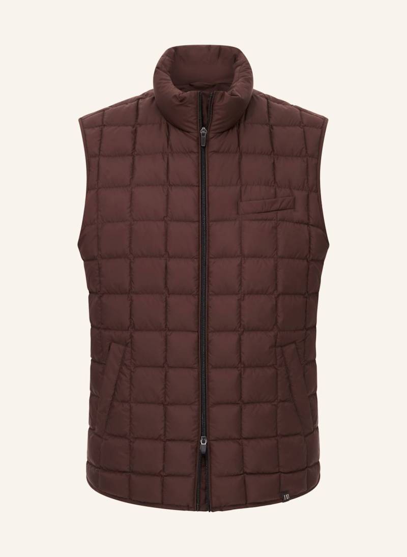 Boggi Milano Daunenweste braun von BOGGI MILANO