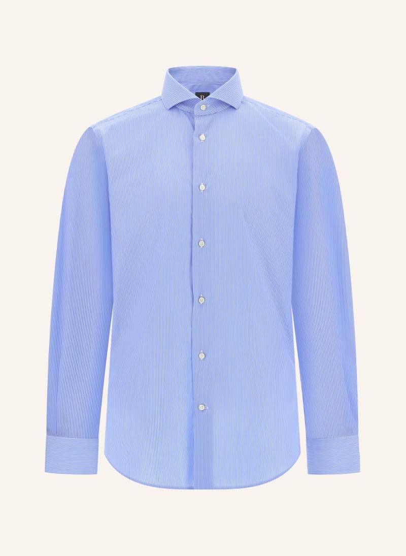 Boggi Milano Hemd Regular Fit blau von BOGGI MILANO