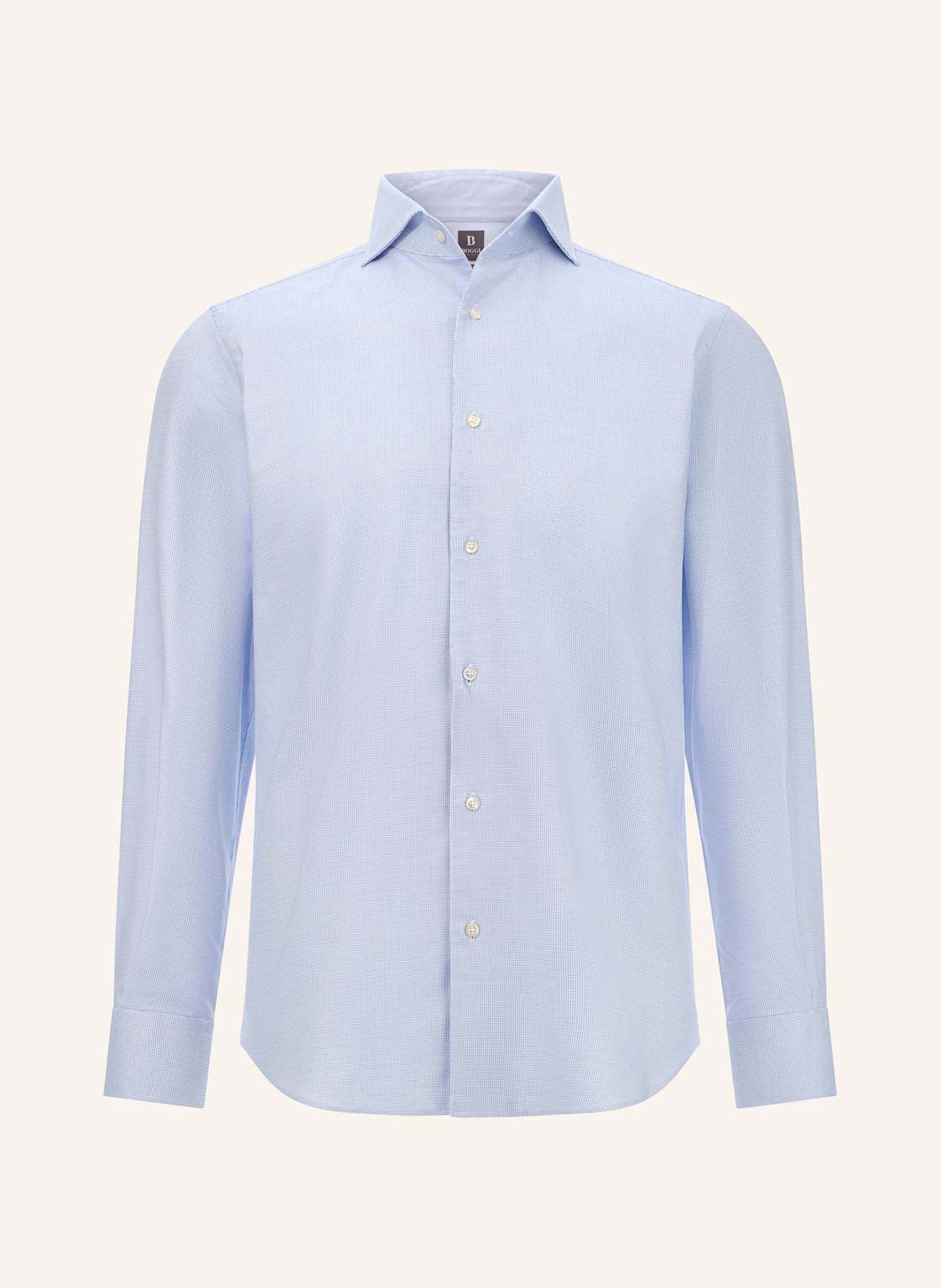 Boggi Milano Hemd Regular Fit blau von BOGGI MILANO