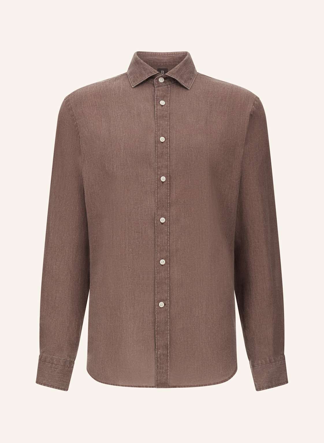 Boggi Milano Leinenhemd Regular Fit grau Boggi Milano Leinenhemd Regular Fit grau von BOGGI MILANO