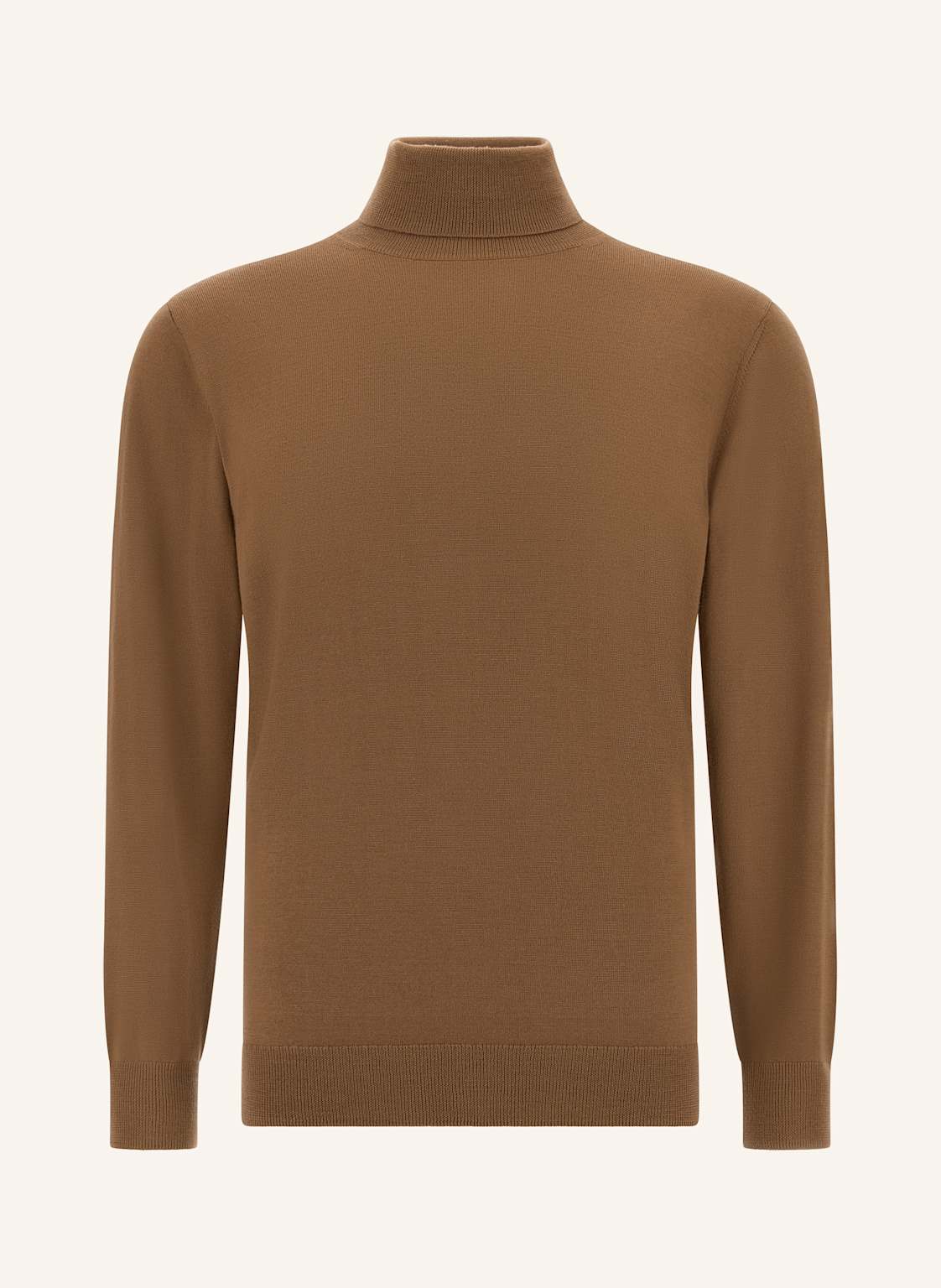Boggi Milano Rollkragenpullover braun von BOGGI MILANO