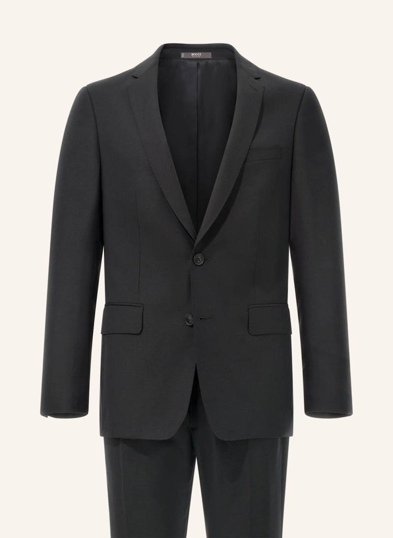 Boggi Milano Micro Pattern Suit In Natural Stretch Wool braun von BOGGI MILANO