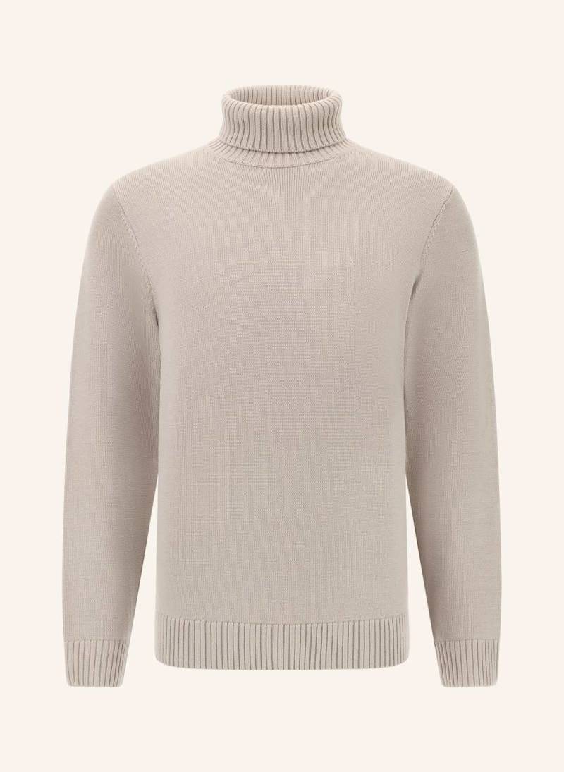 Boggi Milano Rollkragenpullover braun von BOGGI MILANO