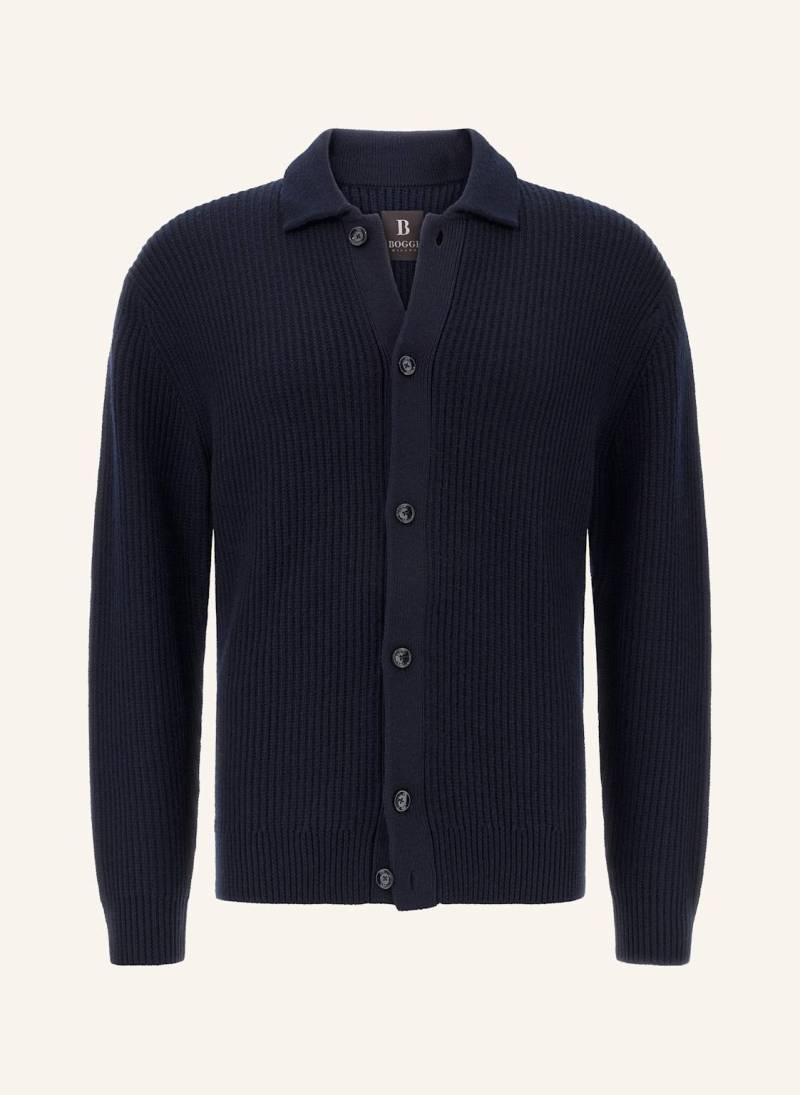 Boggi Milano Stricksakko blau von BOGGI MILANO