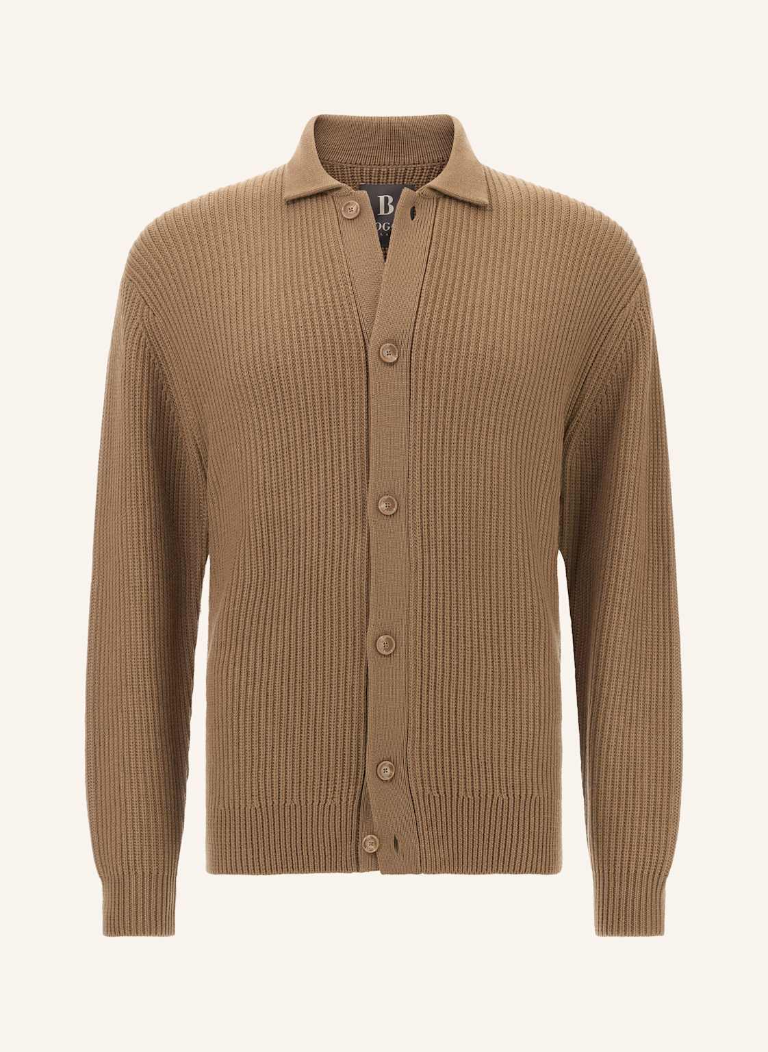 Boggi Milano Stricksakko braun von BOGGI MILANO