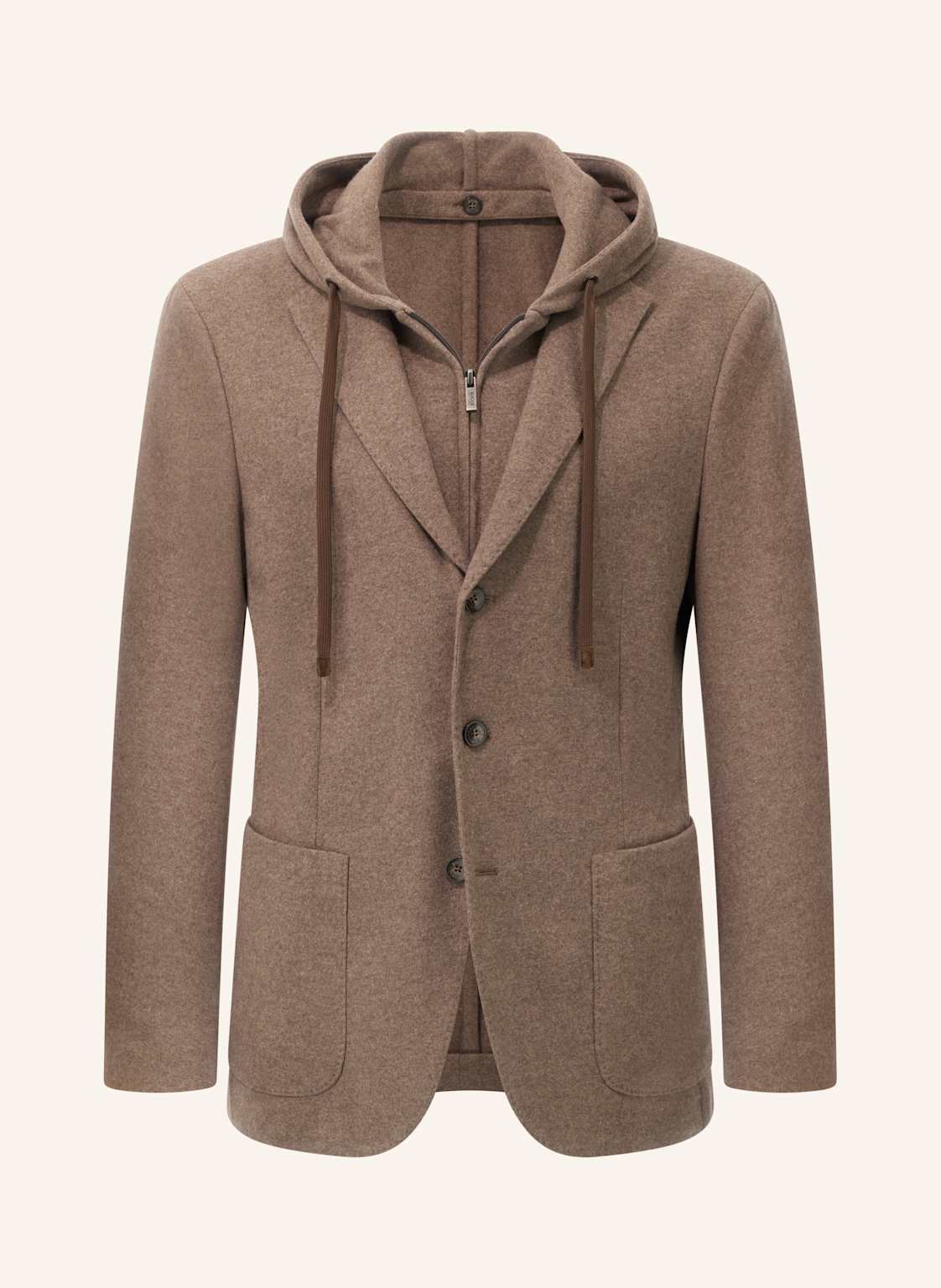 Boggi Milano Sweat-Sakko braun von BOGGI MILANO