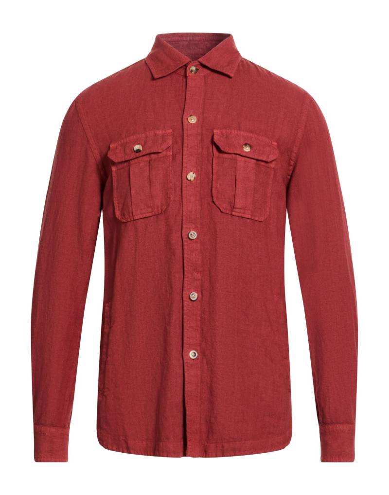 BOGLIOLI Hemd Herren Ziegelrot von BOGLIOLI