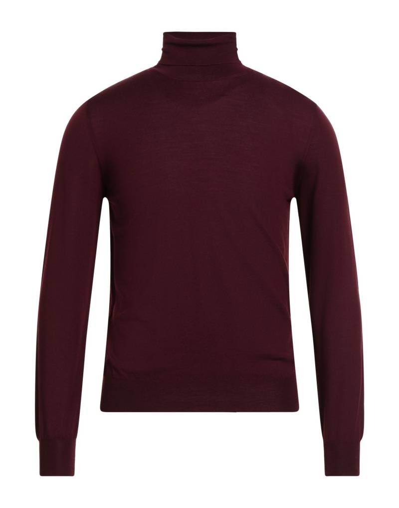 BOGLIOLI Rollkragenpullover Herren Pflaume von BOGLIOLI