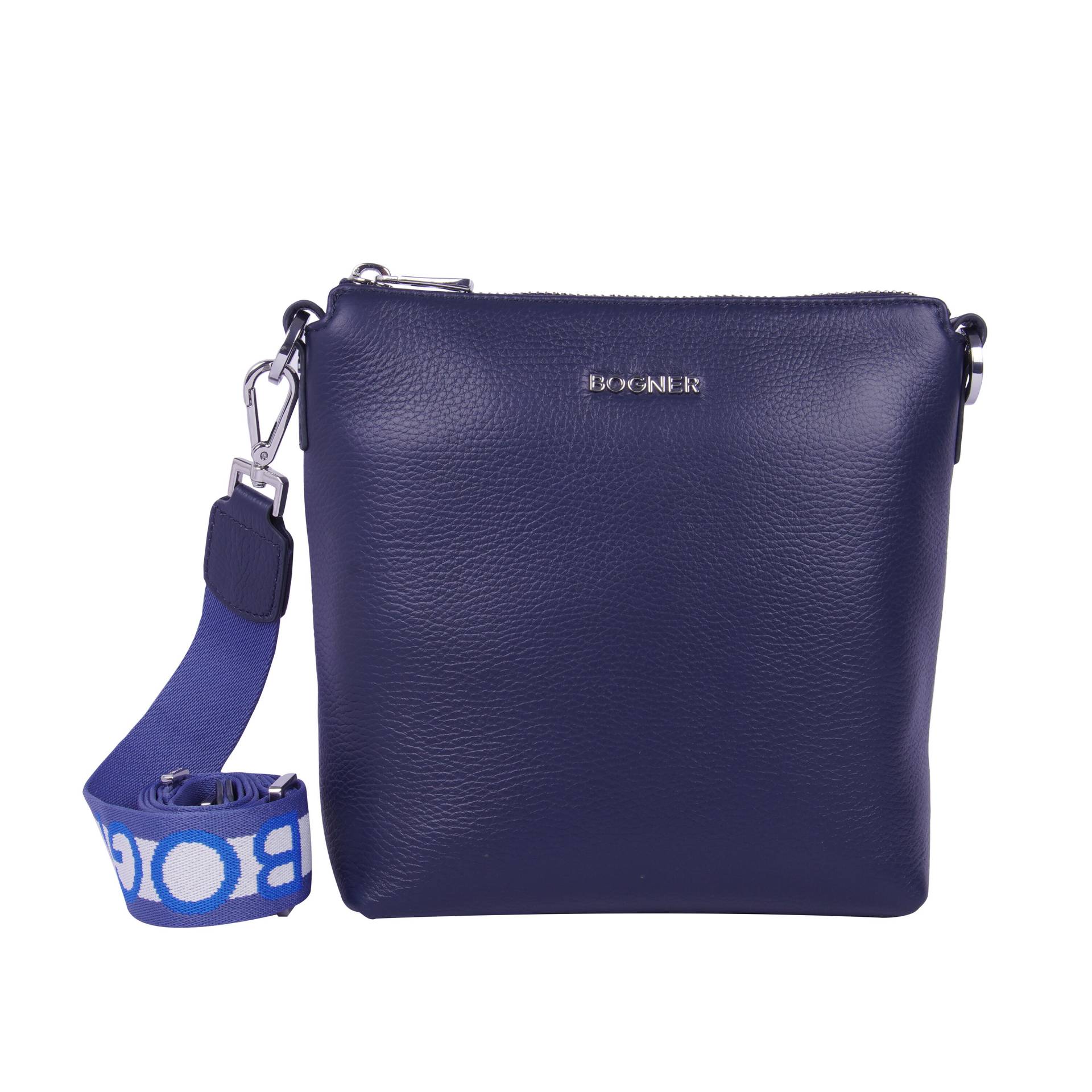 BOGNER - Andermatt Flavia Shoulderbag Svz darkblue - Gr. - S von BOGNER