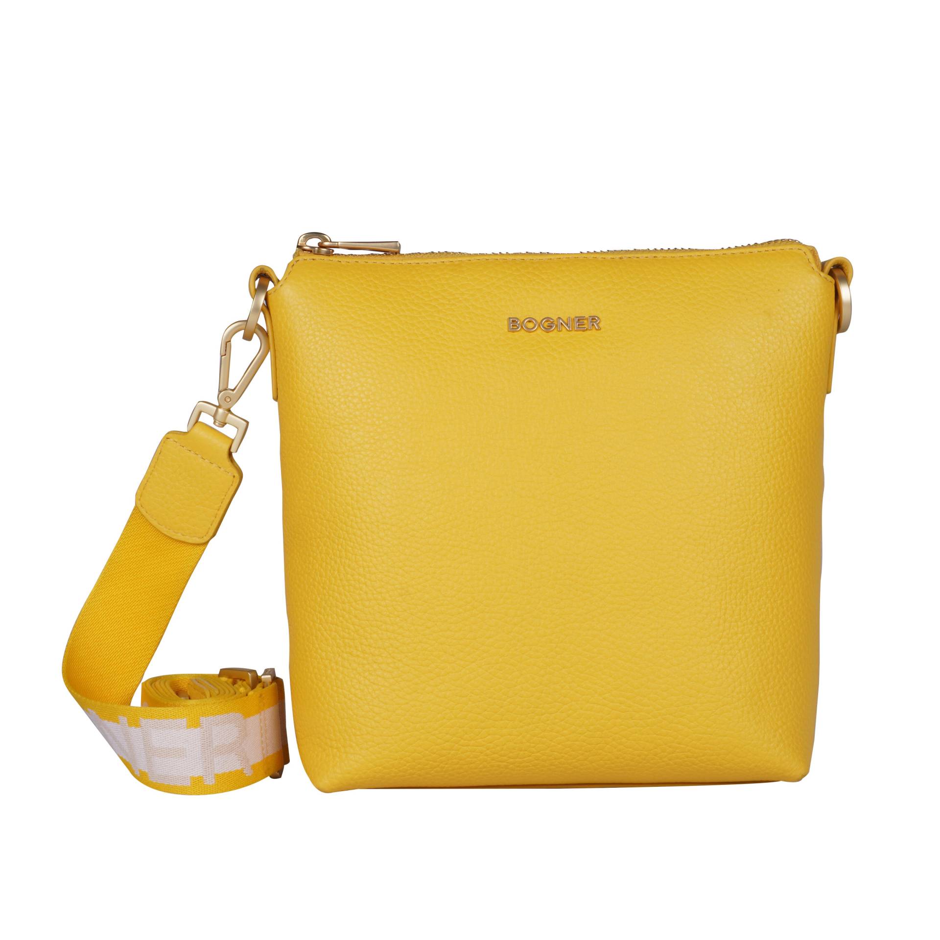BOGNER - Andermatt Flavia Shoulderbag Svz yellow - Gr. - S von BOGNER
