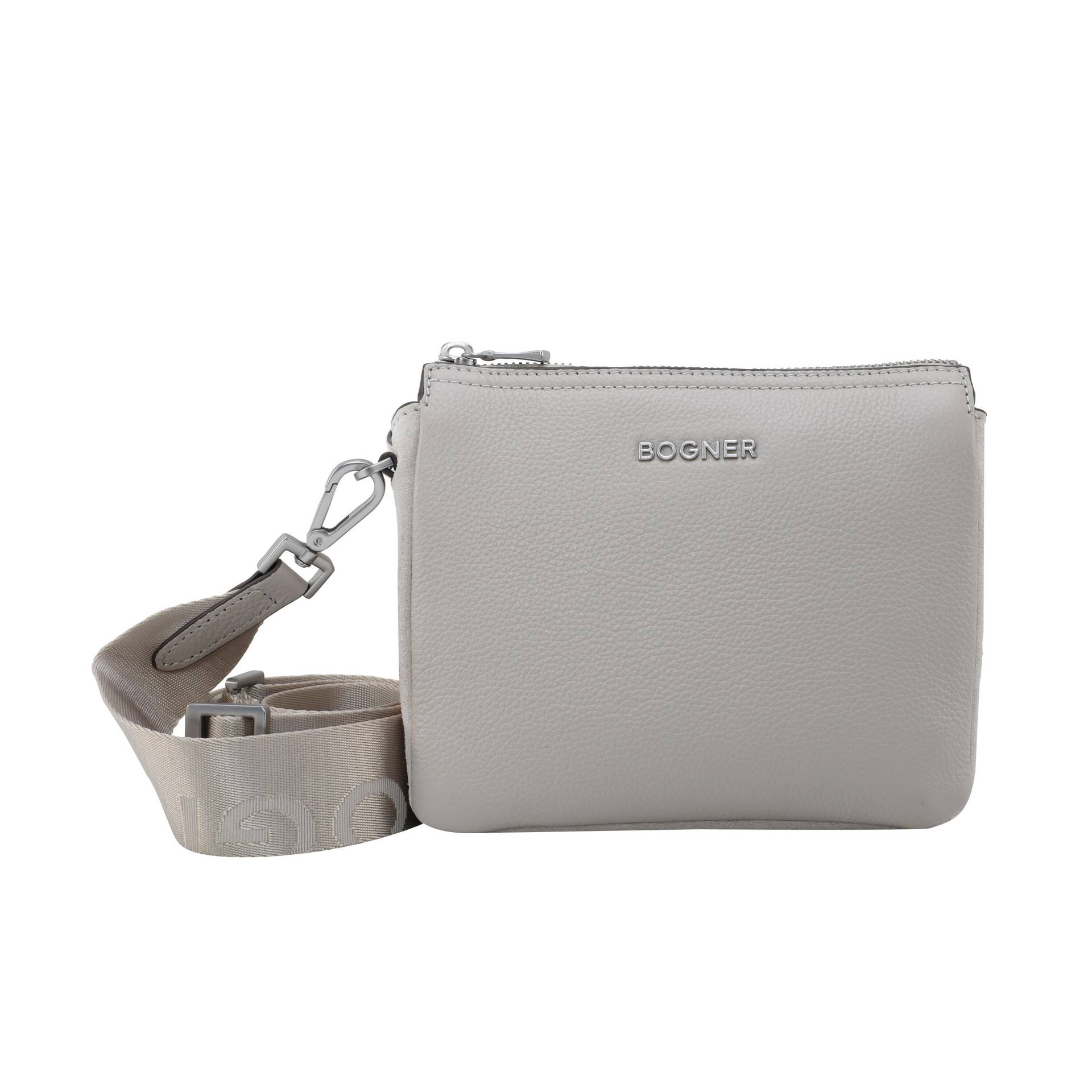 BOGNER - Banff Gulia Shoulderbag Shz lightgrey - Gr. - S von BOGNER