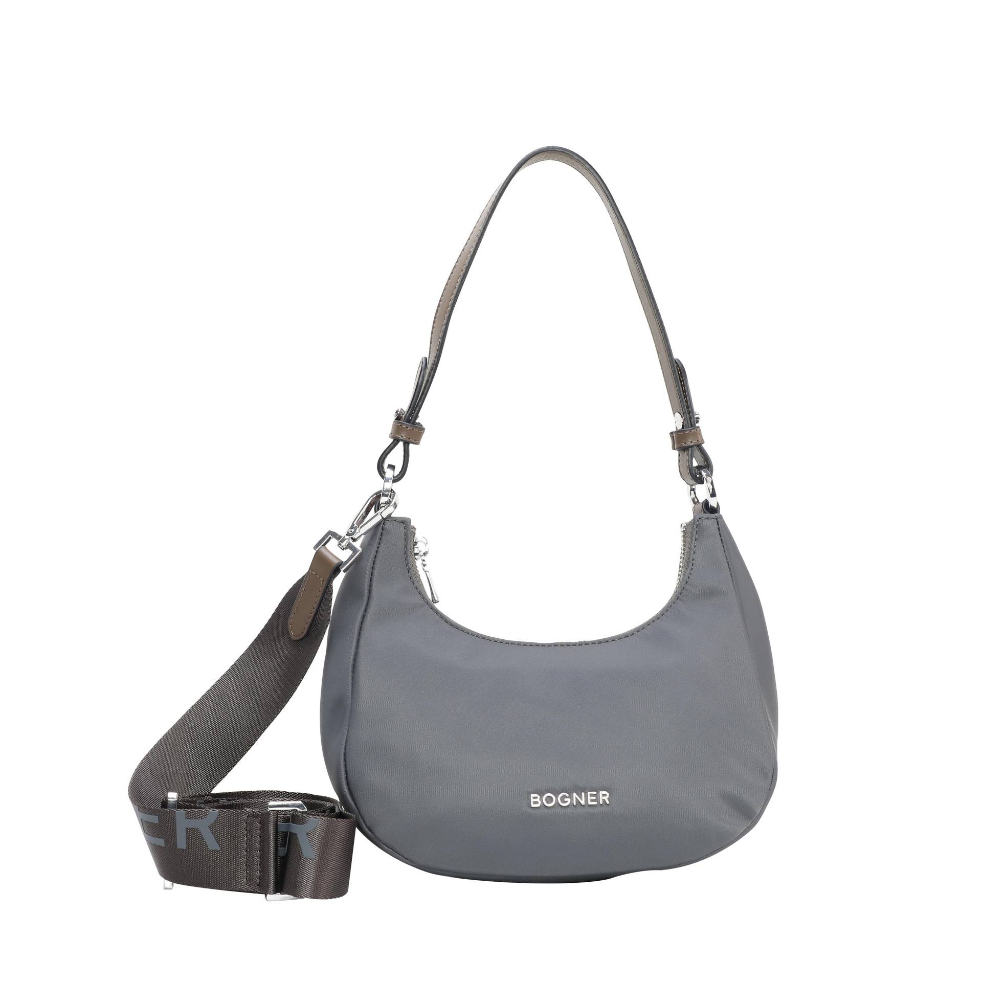 BOGNER - Klosters Melene Shoulderbag Svz darkgrey - Gr. - S von BOGNER