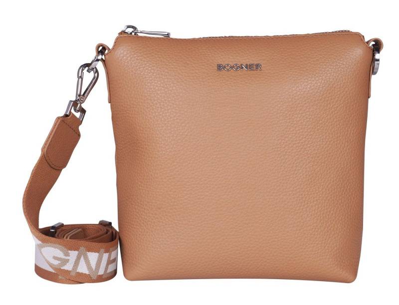 BOGNER Schultertasche Flavia Shoulderbag, aus echtem Leder von BOGNER