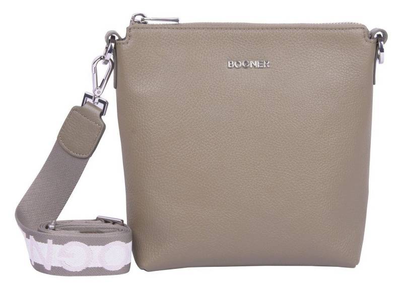 BOGNER Schultertasche Flavia Shoulderbag, aus echtem Leder von BOGNER