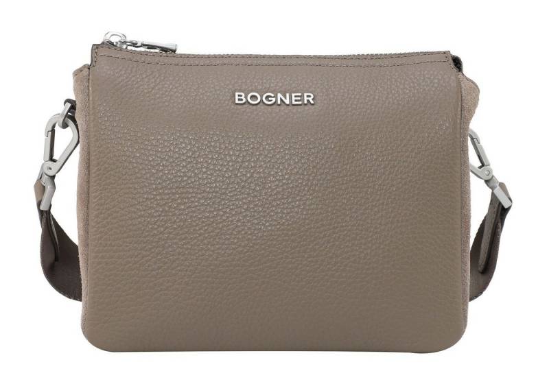 BOGNER Schultertasche Gulia Shoulderbag, aus echtem Rindsleder von BOGNER