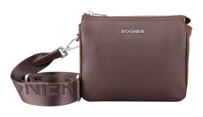 BOGNER Schultertasche Gulia Shoulderbag, aus echtem Rindsleder von BOGNER