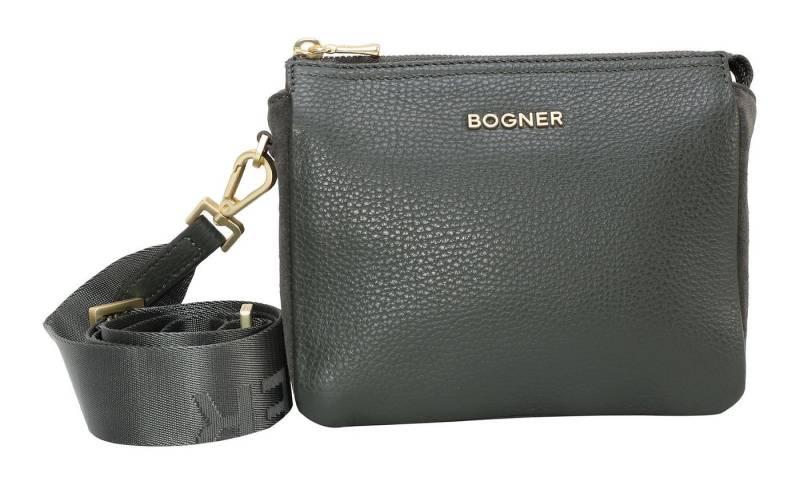 BOGNER Schultertasche Gulia Shoulderbag, aus echtem Rindsleder von BOGNER