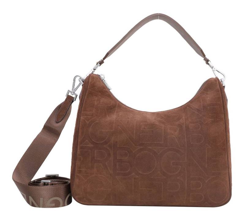 BOGNER Schultertasche Lora Hobo, aus echtem Leder von BOGNER
